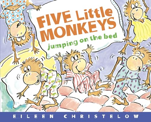 Five Little Monkeys Jumping on the Bed 25th Anniversary Edition (A Five Little Monkeys Story)